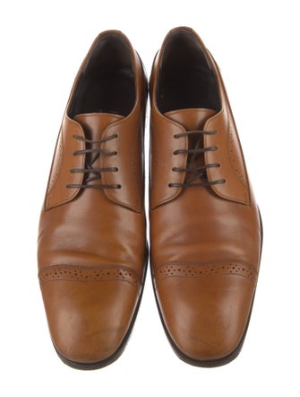 Salvatore Ferragamo Leather Derby Shoes
