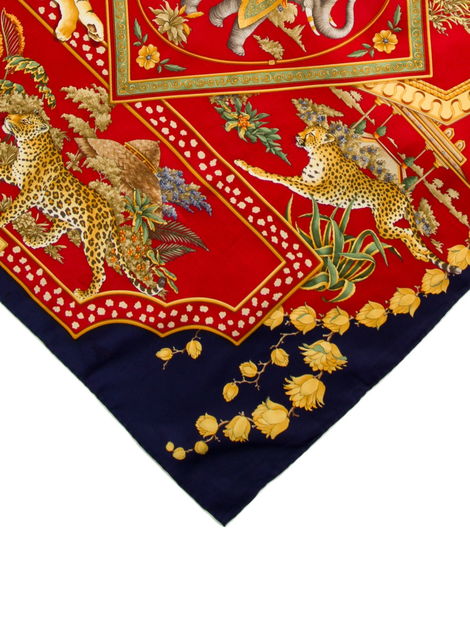 Salvatore Ferragamo Silk Printed Scarf