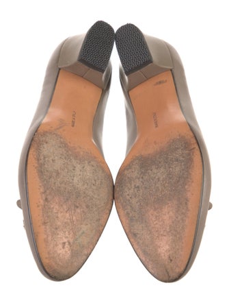 Salvatore Ferragamo Vara Bow Accent Leather Flats