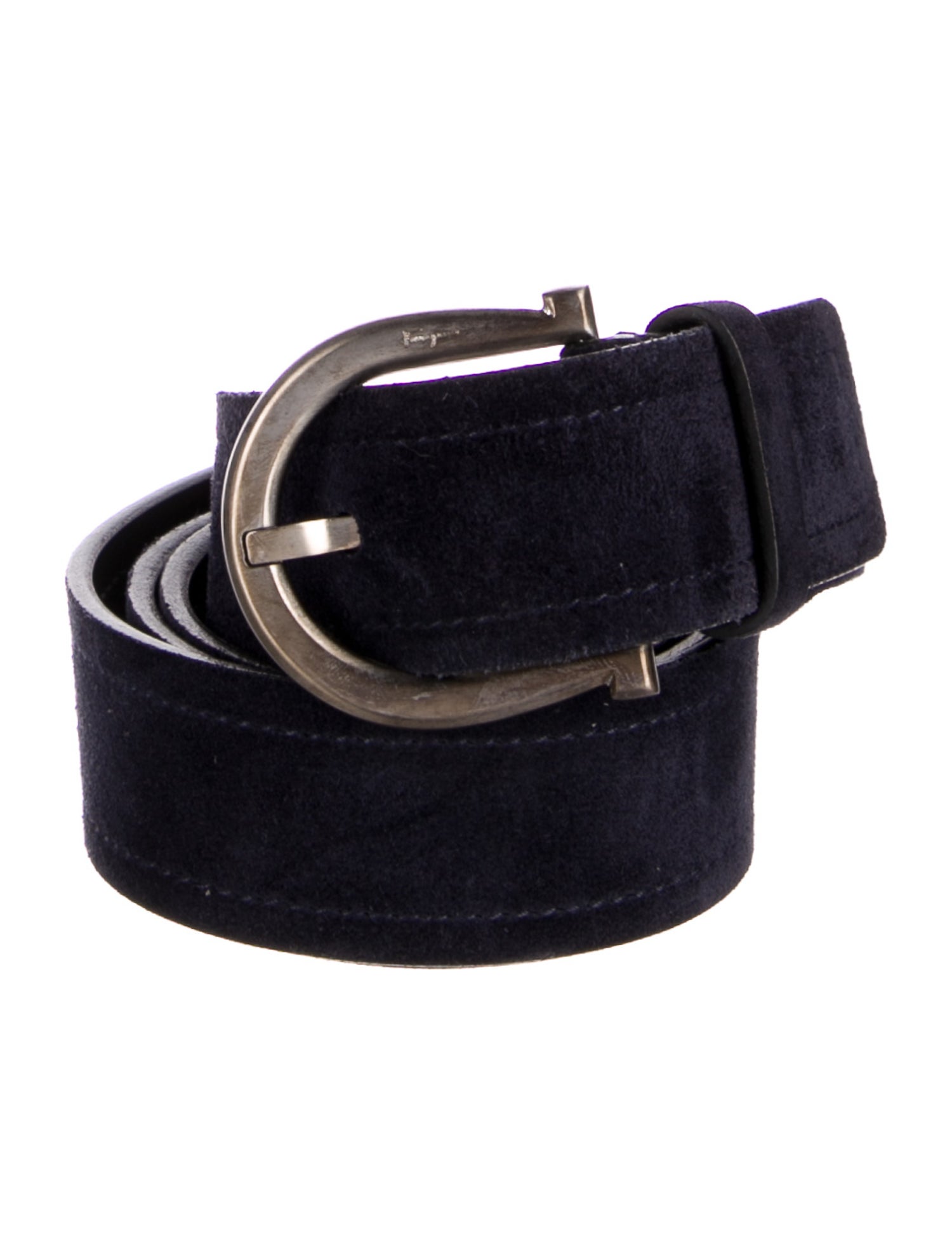 Salvatore Ferragamo Suede Belt