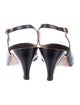 Salvatore Ferragamo Leather Slingback Pumps