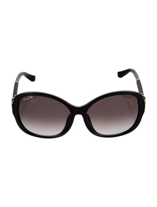 Salvatore Ferragamo Oversize Gradient Sunglasses