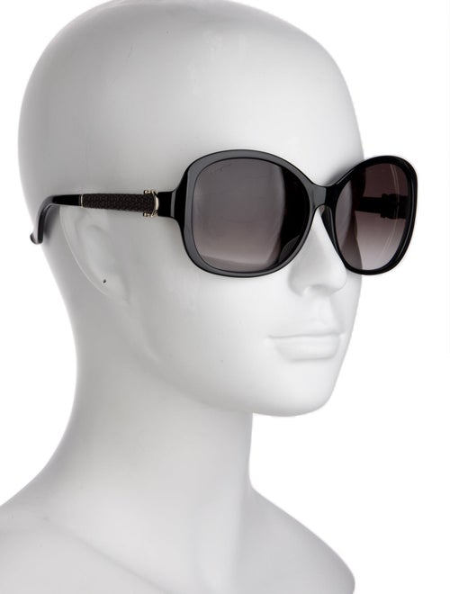 Salvatore Ferragamo Oversize Gradient Sunglasses