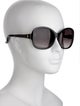 Salvatore Ferragamo Oversize Gradient Sunglasses