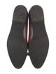 Salvatore Ferragamo Leather Tassel Accents Ballet Flats