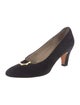 Salvatore Ferragamo Suede Pumps