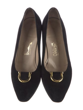 Salvatore Ferragamo Suede Pumps