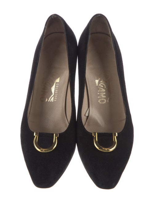 Salvatore Ferragamo Suede Pumps