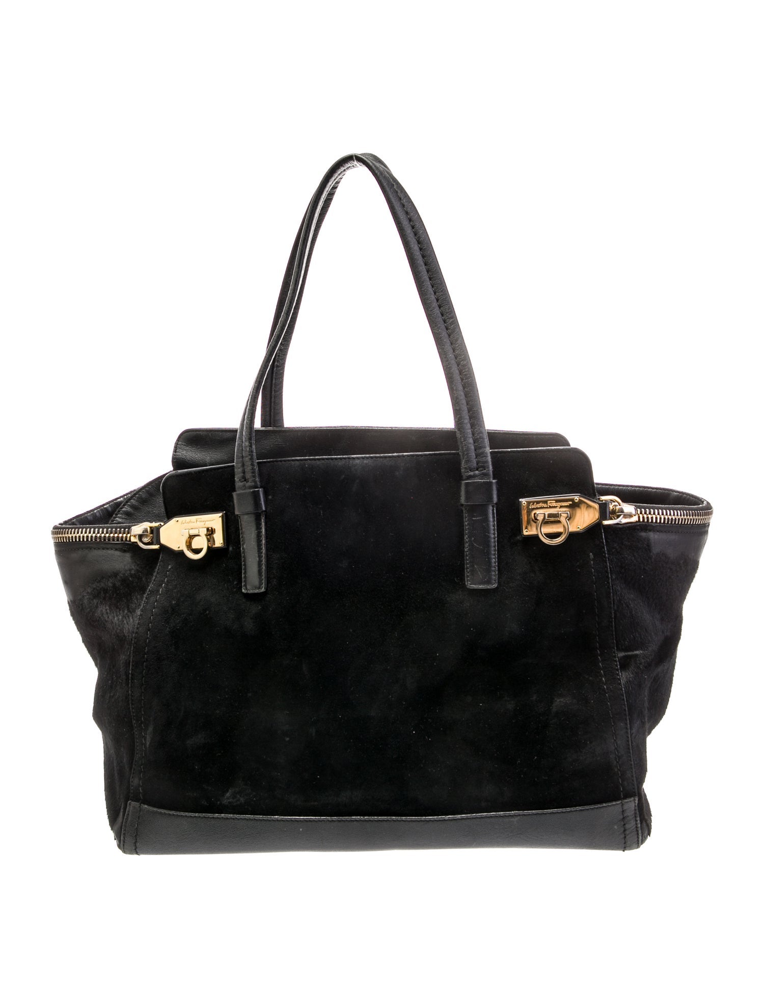 Salvatore Ferragamo Gancio Weekender Bag