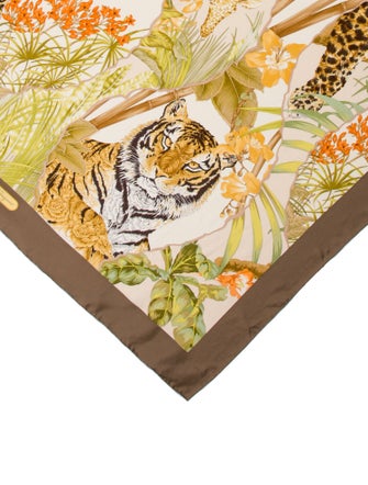 Salvatore Ferragamo Silk Printed Scarf