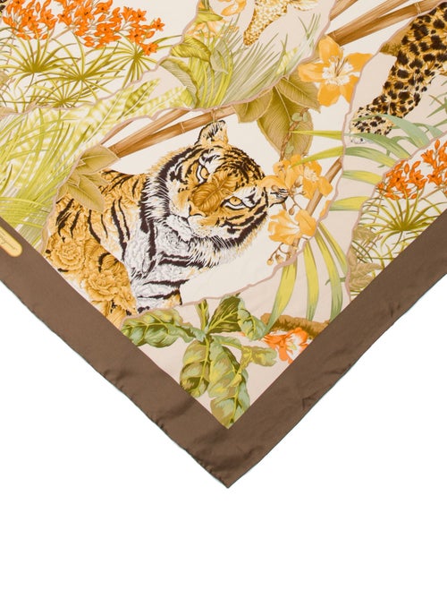 Salvatore Ferragamo Silk Printed Scarf