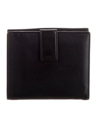 Salvatore Ferragamo Leather Compact Wallet