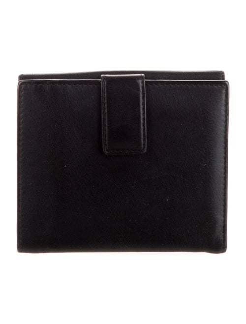 Salvatore Ferragamo Leather Compact Wallet