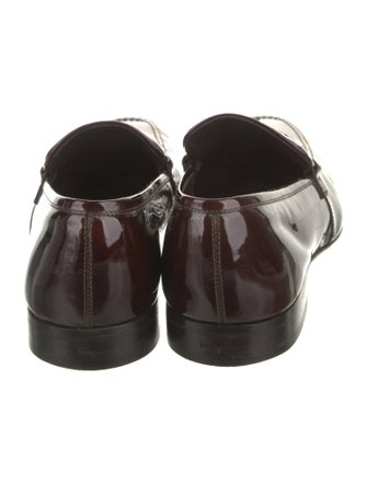 Salvatore Ferragamo Patent Leather Dress Loafers