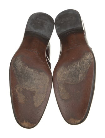 Salvatore Ferragamo Patent Leather Dress Loafers