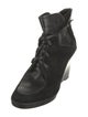 Salvatore Ferragamo Leather Lace-Up Boots