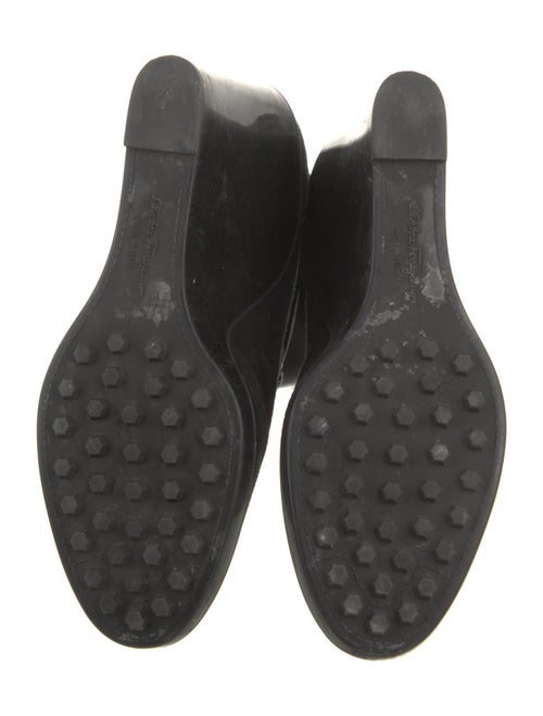 Salvatore Ferragamo Leather Lace-Up Boots