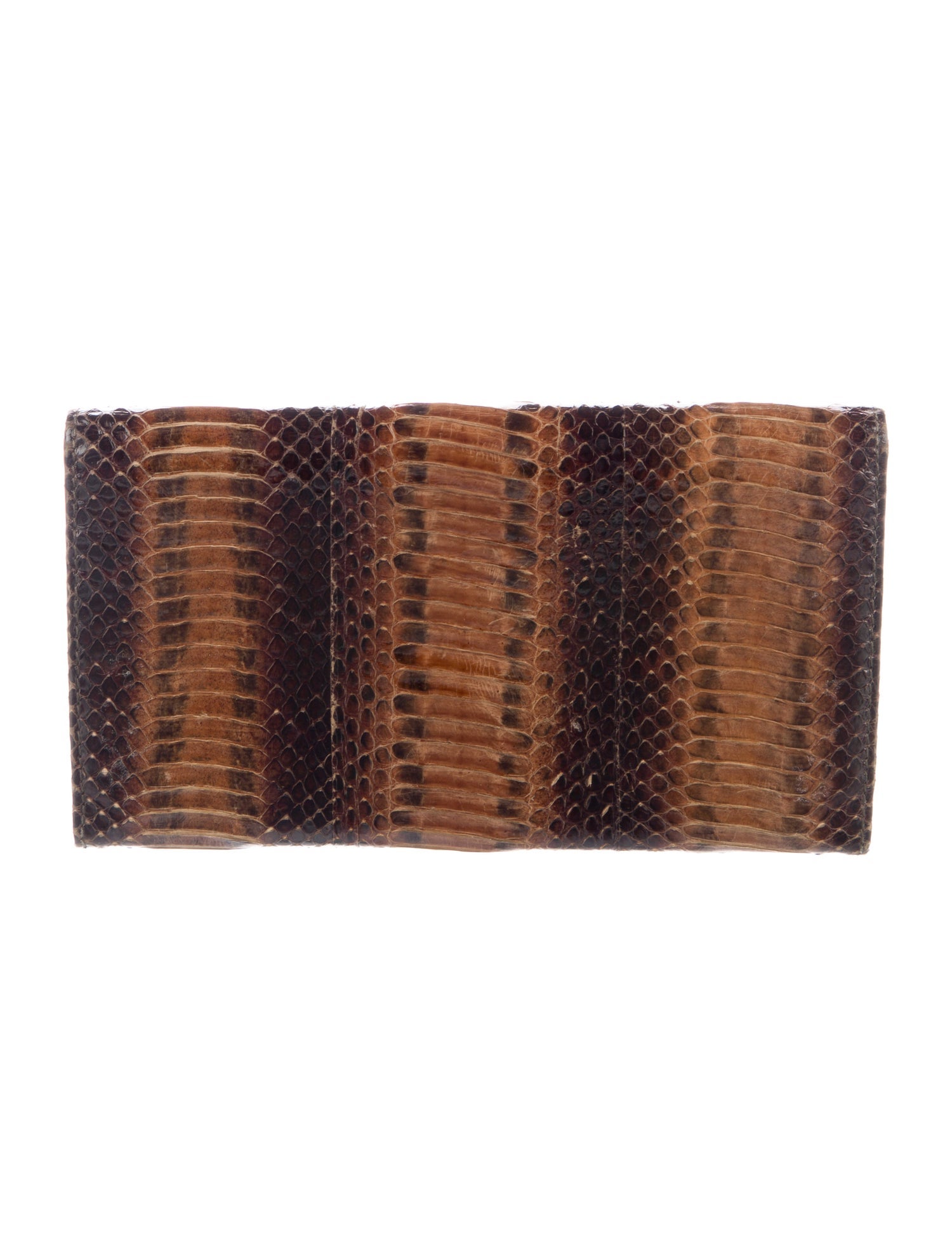 Salvatore Ferragamo Embossed Leather Printed Wallet