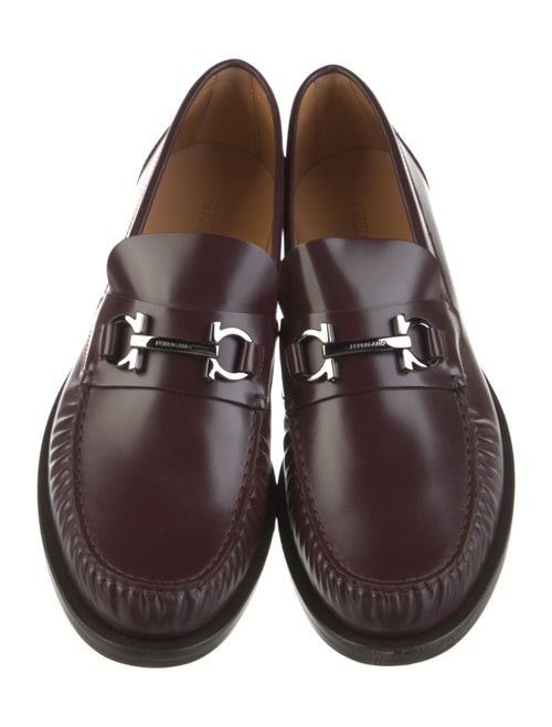 Salvatore Ferragamo Leather Dress Loafers