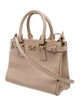 Salvatore Ferragamo Saffiano Leather Top Handle Bag