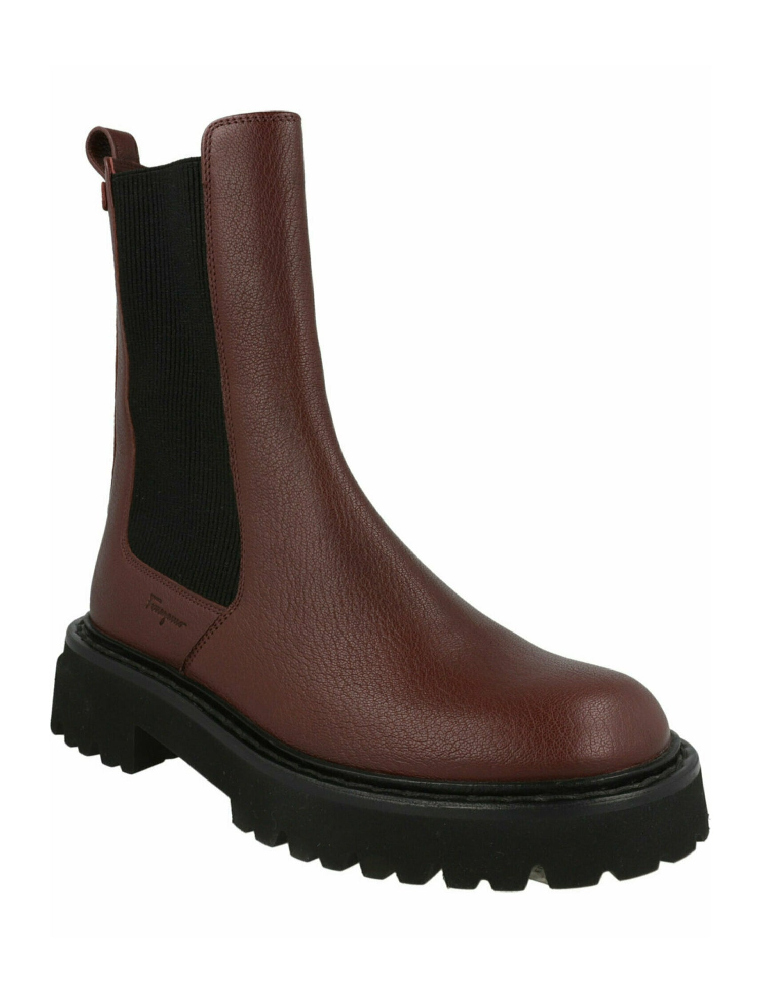 Salvatore Ferragamo Gancini Logo Chelsea Boots w/ Tags