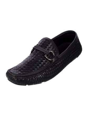 Salvatore Ferragamo Leather Drivers