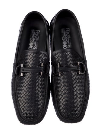 Salvatore Ferragamo Leather Drivers