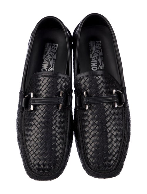 Salvatore Ferragamo Leather Drivers