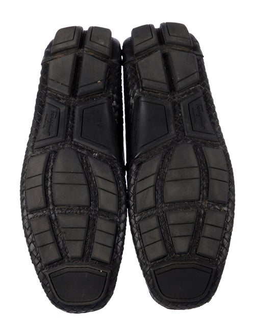 Salvatore Ferragamo Leather Drivers