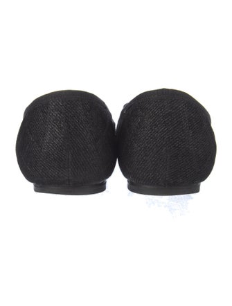 Salvatore Ferragamo Bow Accents Ballet Flats