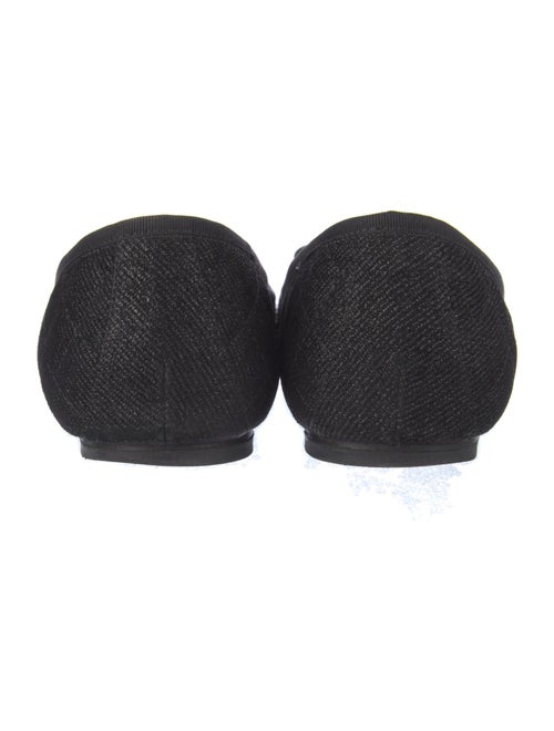 Salvatore Ferragamo Bow Accents Ballet Flats