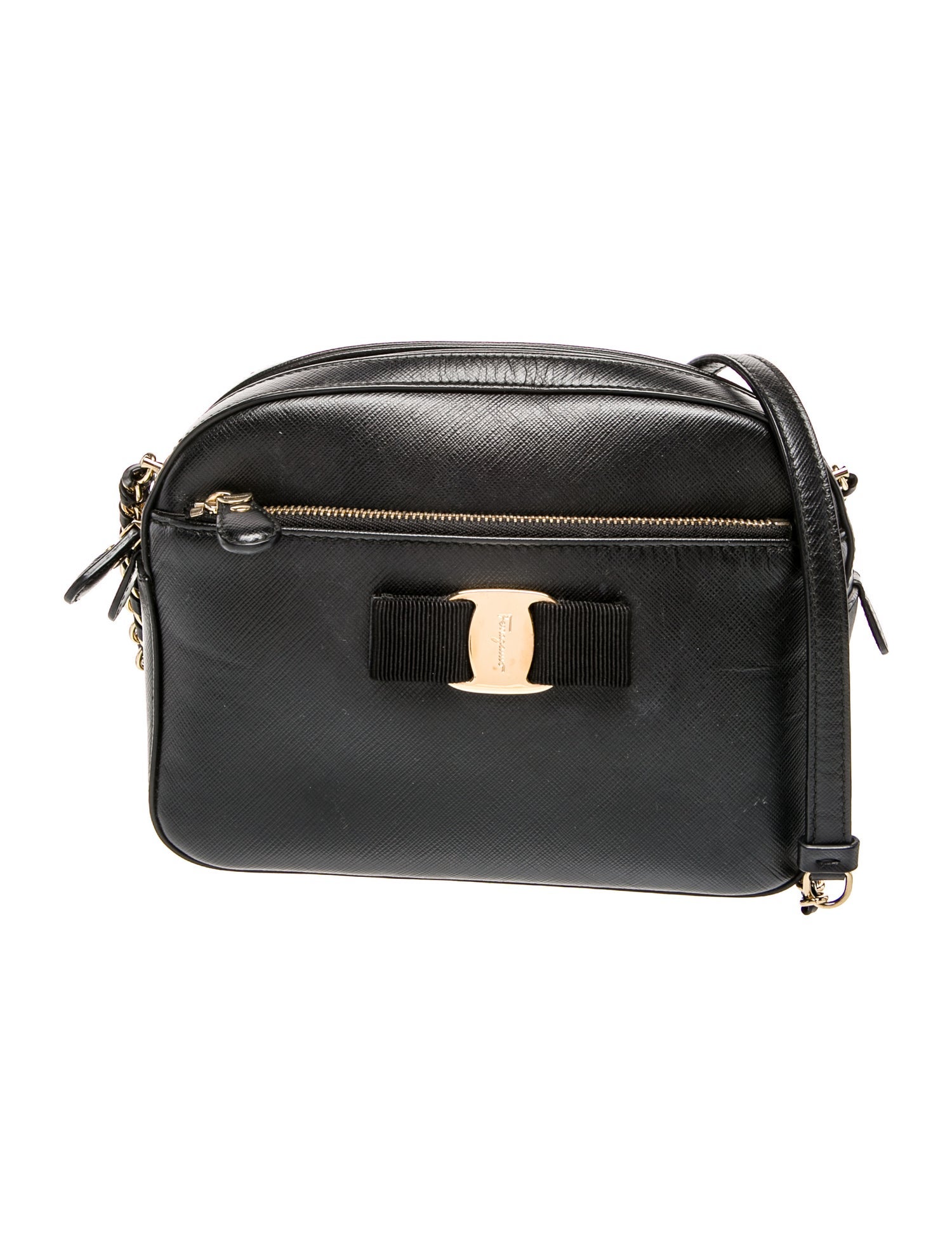 Salvatore Ferragamo Leather Crossbody Bag