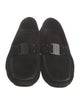 Salvatore Ferragamo Gancini Logo Suede Moccasins