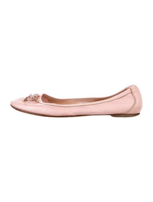 Salvatore Ferragamo Leather Ballet Flats