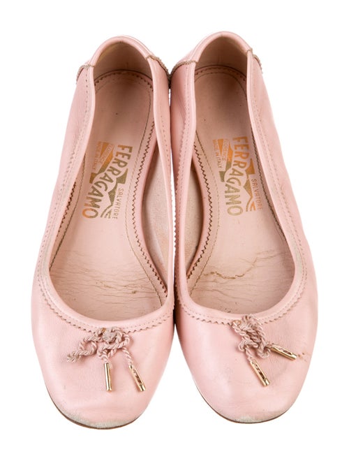 Salvatore Ferragamo Leather Ballet Flats