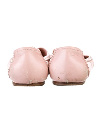 Salvatore Ferragamo Leather Ballet Flats