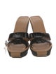 Salvatore Ferragamo Patent Leather Slides