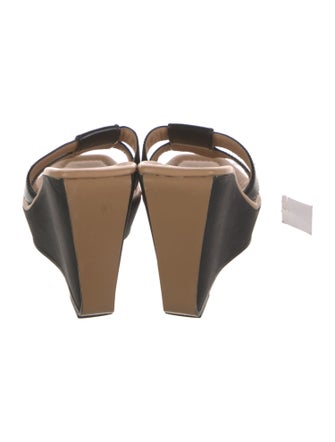 Salvatore Ferragamo Patent Leather Slides