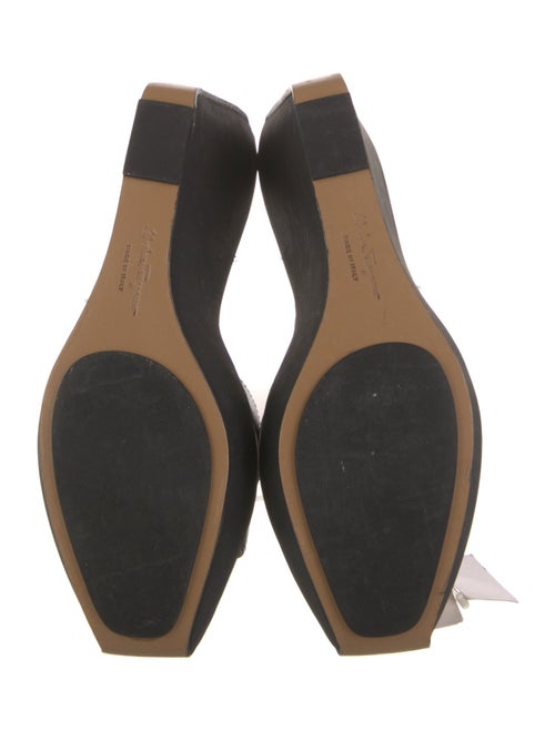 Salvatore Ferragamo Patent Leather Slides