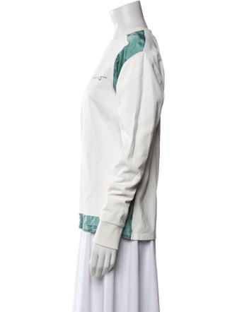 Salvatore Ferragamo Graphic Print Crew Neck Sweatshirt