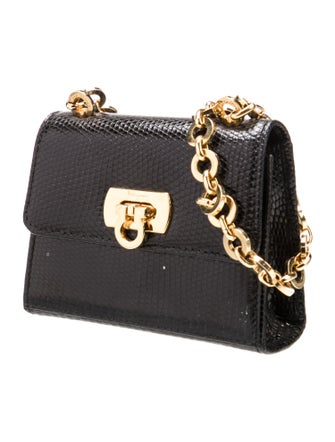 Salvatore Ferragamo Leather Evening Bag