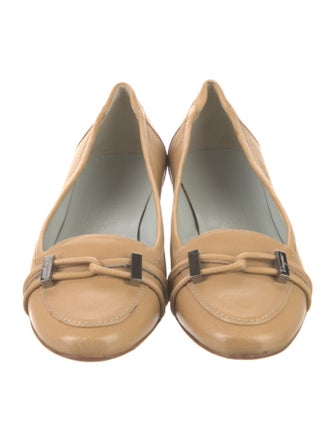 Salvatore Ferragamo Leather Flats
