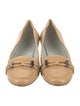 Salvatore Ferragamo Leather Flats