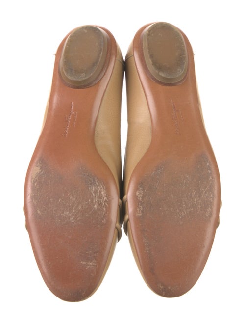 Salvatore Ferragamo Leather Flats
