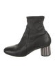 Salvatore Ferragamo Leather Sock Boots