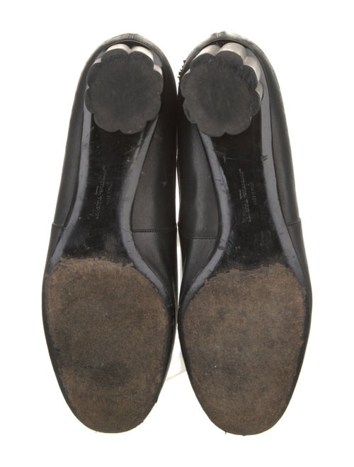 Salvatore Ferragamo Leather Sock Boots