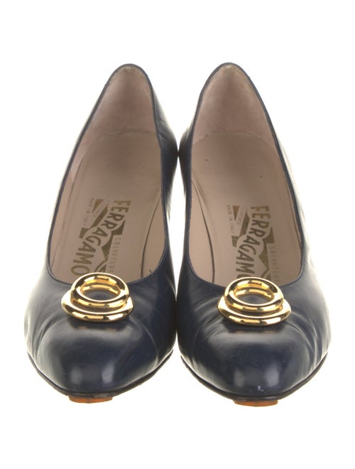 Salvatore Ferragamo Leather Pumps