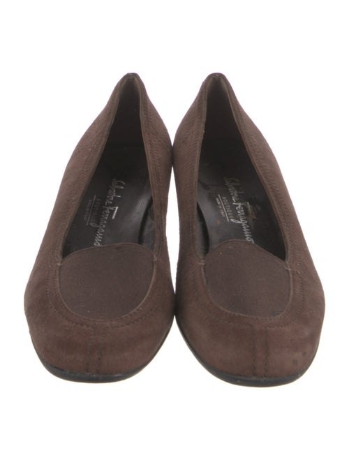 Salvatore Ferragamo Suede Pumps