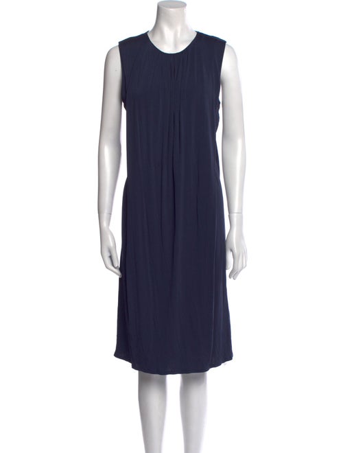 Salvatore Ferragamo Crew Neck Knee-Length Dress