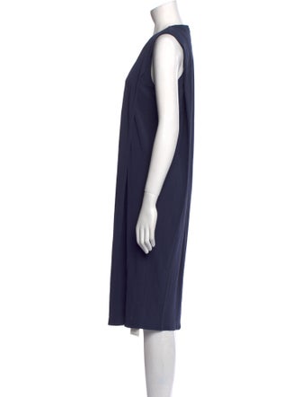 Salvatore Ferragamo Crew Neck Knee-Length Dress